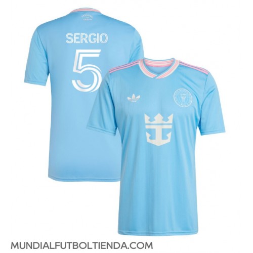 Camiseta Inter Miami Sergio Busquets #5 Tercera Equipación Replica 2025-26 mangas cortas